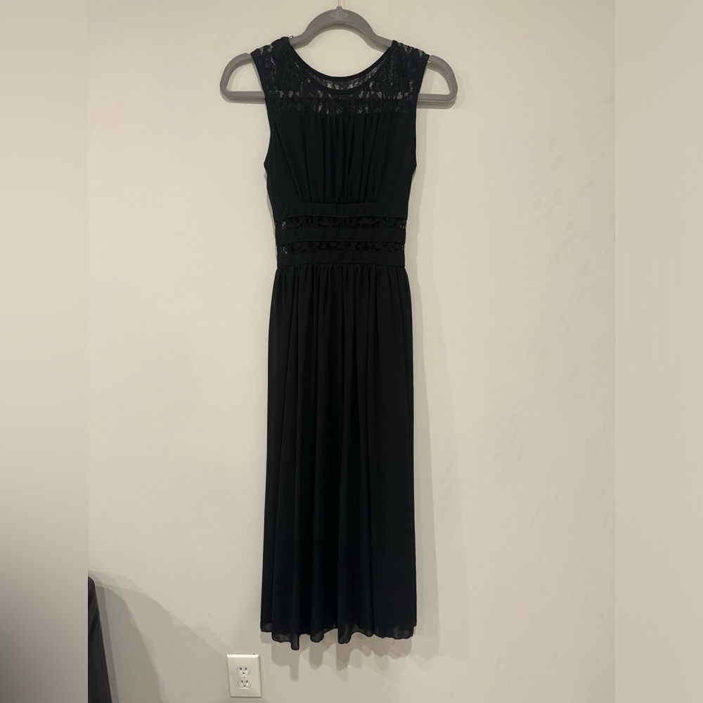 Robe Longue Noire Sans Manches Sue & Joe - Taille Small, Neuve Avec étiquettes, Style Maxi élégant